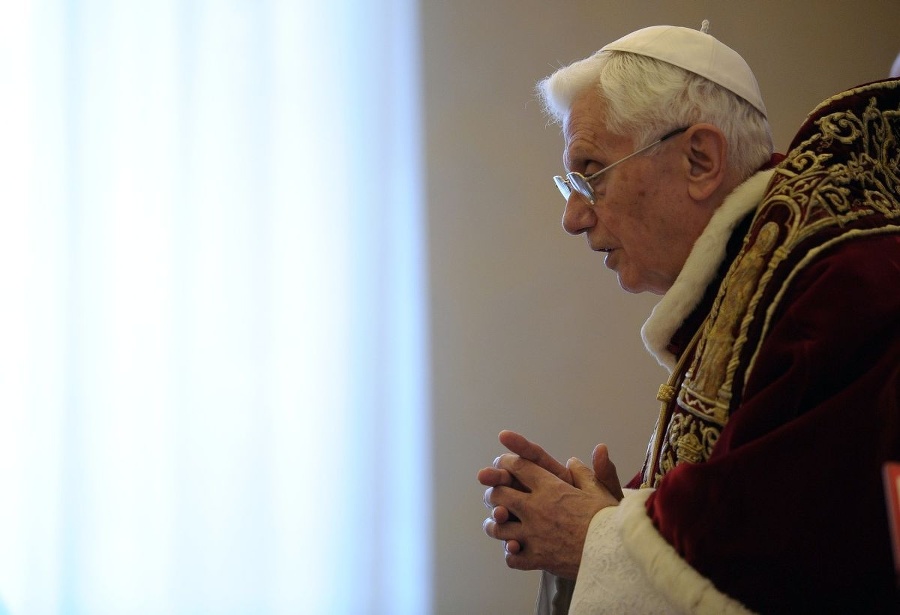 Pápež Benedikt XVI. vo