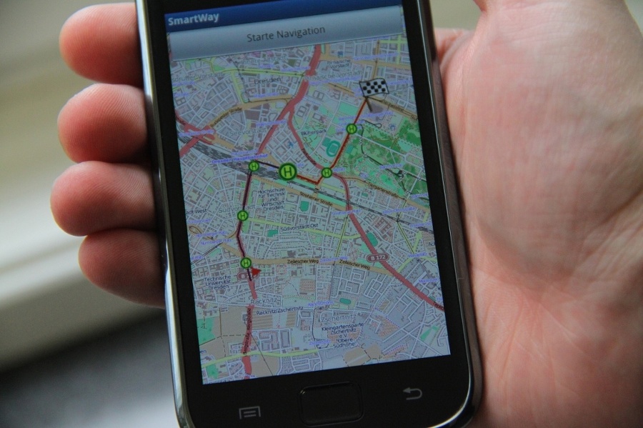 GPS navigácia v smartfóne