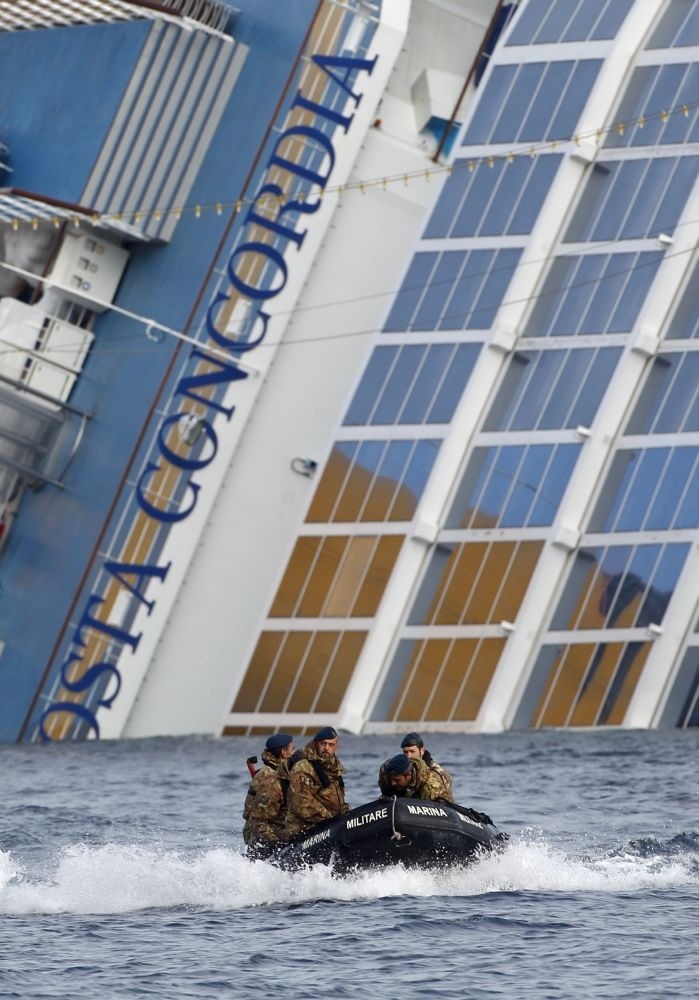 Potopená loď Costa Concordia