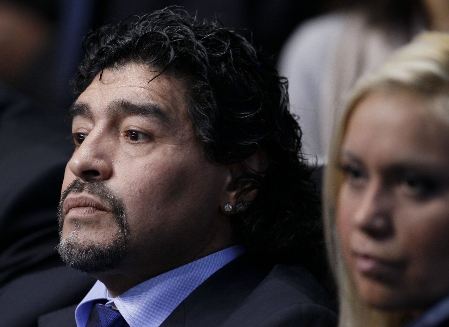 Maradona sa so svojou