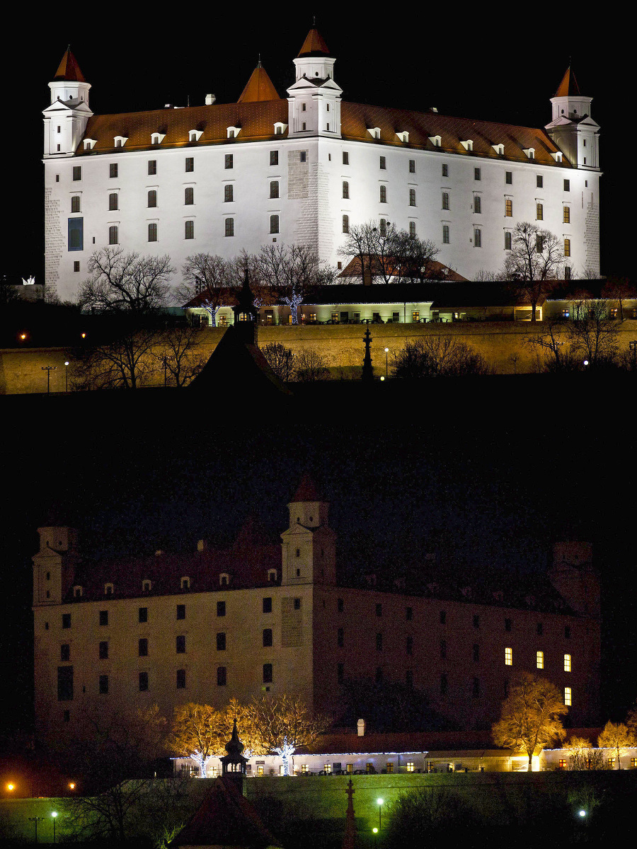 Bratislavský hrad sa tiež