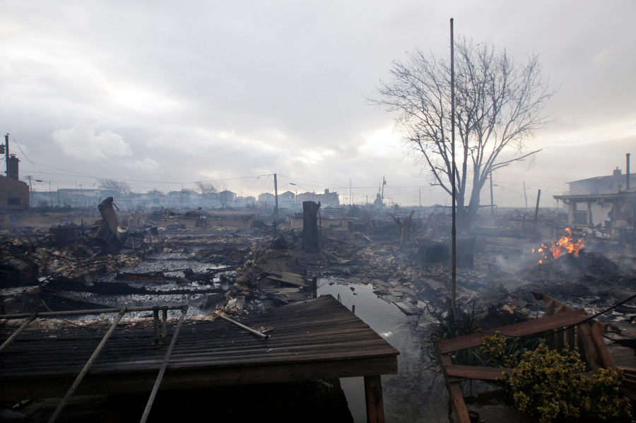 Breezy Point: Miesta zničené