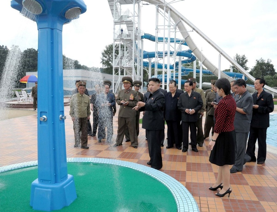 Kim Čong-una počas návštevy
