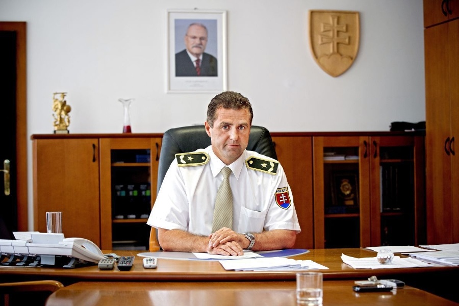 Policajný prezident Tibor Gašpar.