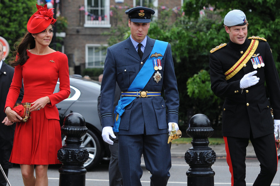 Kate Middleton a princovia