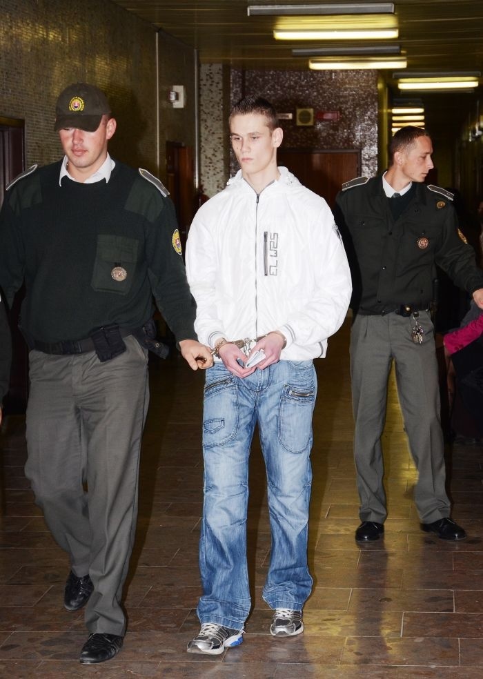 Obžalovaný Roman Majdák (19),
