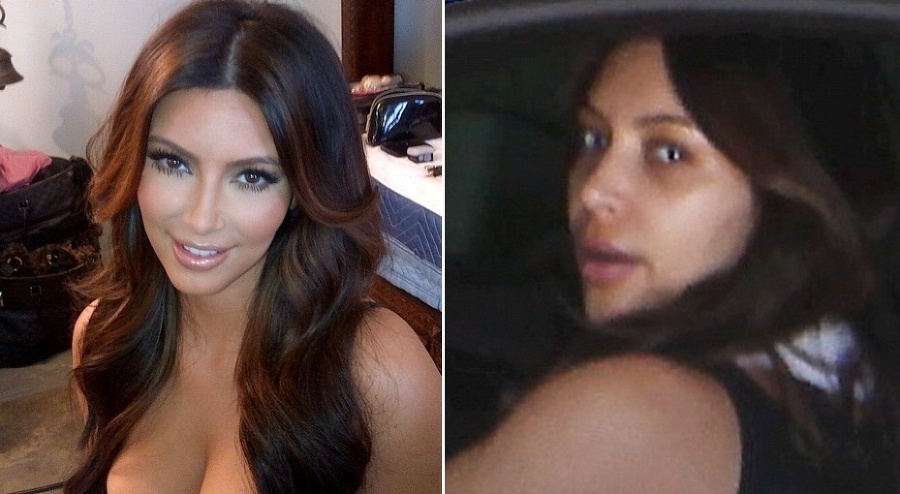 Kim Kardashian ako upravená