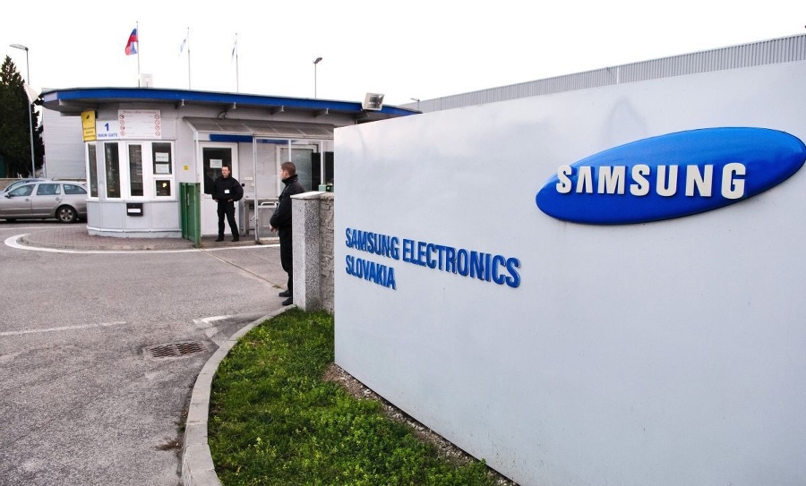 Spoločnosť Samsung svoje závody