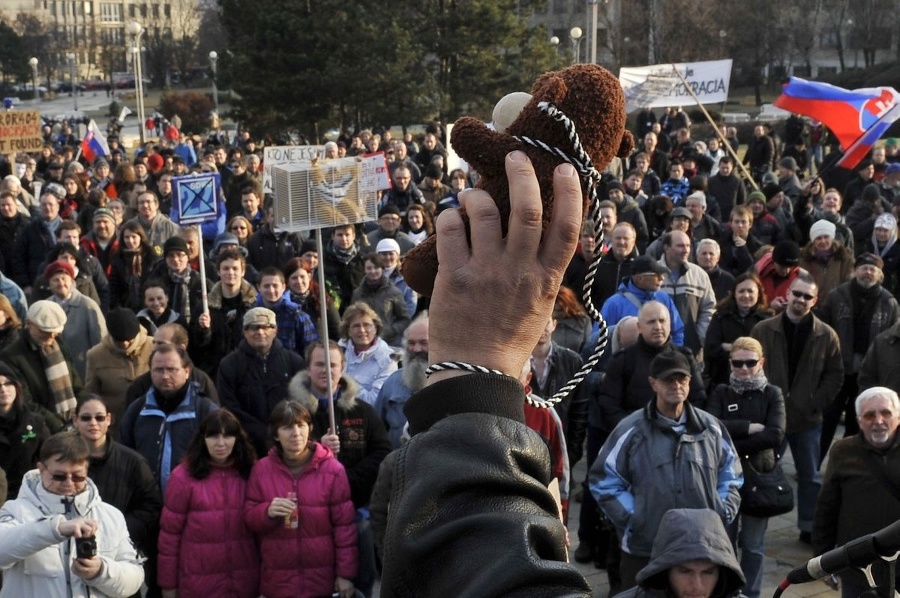 Do Bratislavy prišlo protestovať