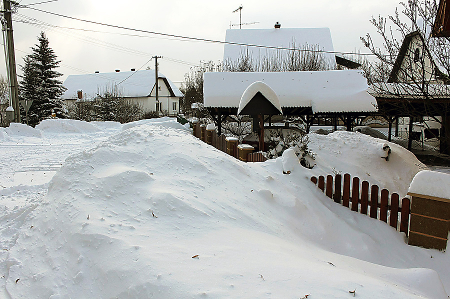 POD SNEHOM: Väčšina slovenských