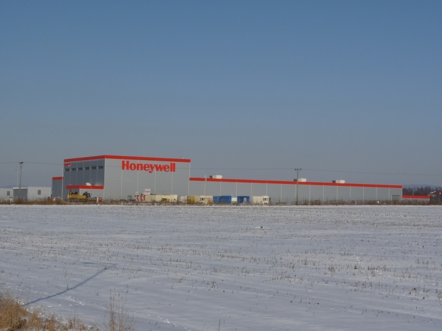 Výrobná hala spoločnosti Honeywell