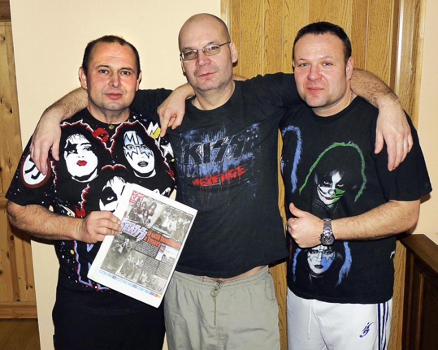 2012: Trojica fanúšikov Kiss