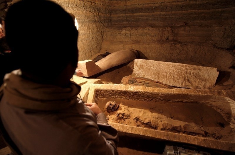 Objav zachovanej múmie starej