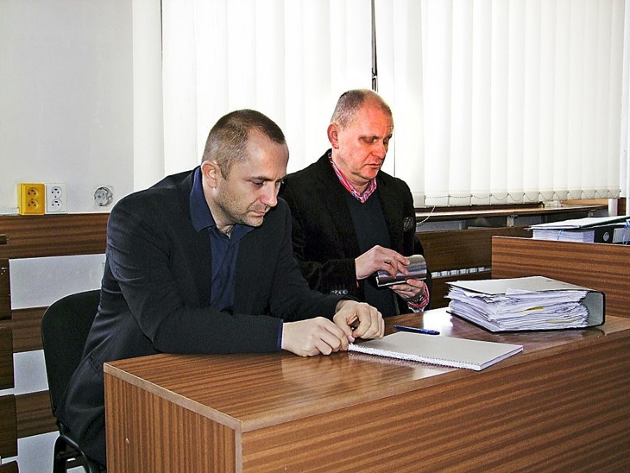 Michal Kaščák s advokátom