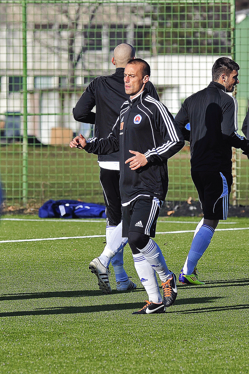 Kamil Kopúnek na tréningu.