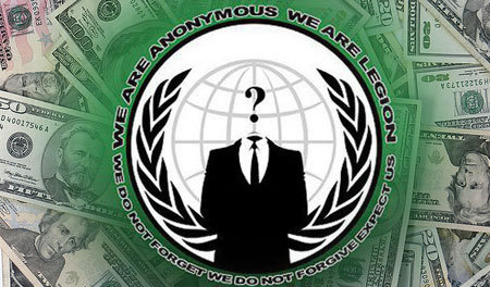 Logo hackerov Anonymous