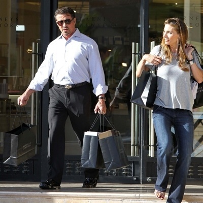 Sylvester Stallone a Jennifer