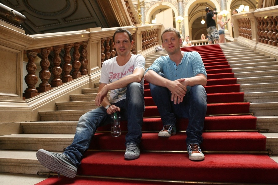 Moderátori šou Martin Pyco Rausch a Jakub Prachař.