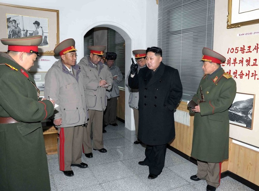 Kim Čong-un pri osobnom
