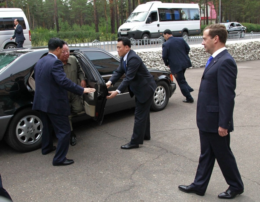 Severokórejský vodca Kim Čong-il