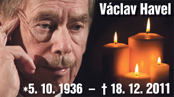 Václav Havel - kondolencie