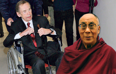 Havla museli k dalajlamovi