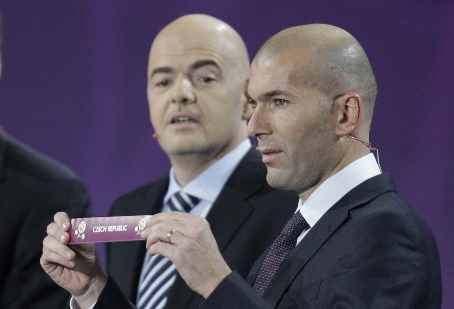 Zinedine Zidane vyžreboval Českú