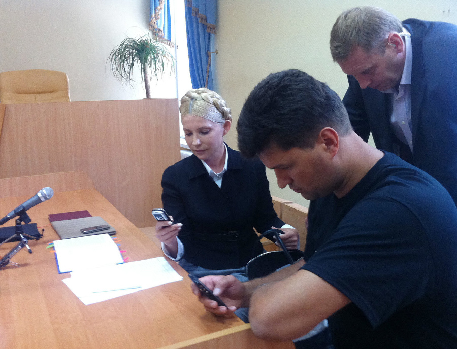 Júlia Tymošenková na súde