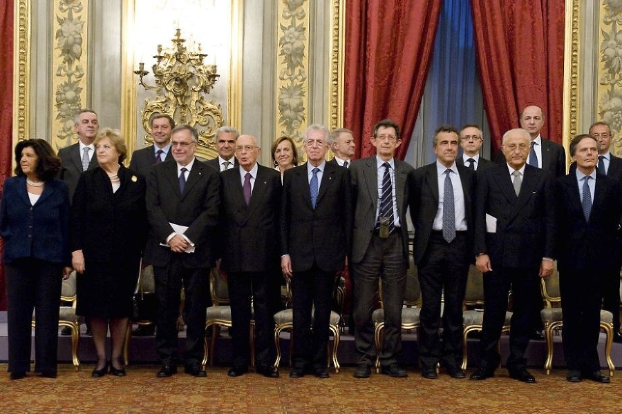 Taliansky premiér Mario Monti