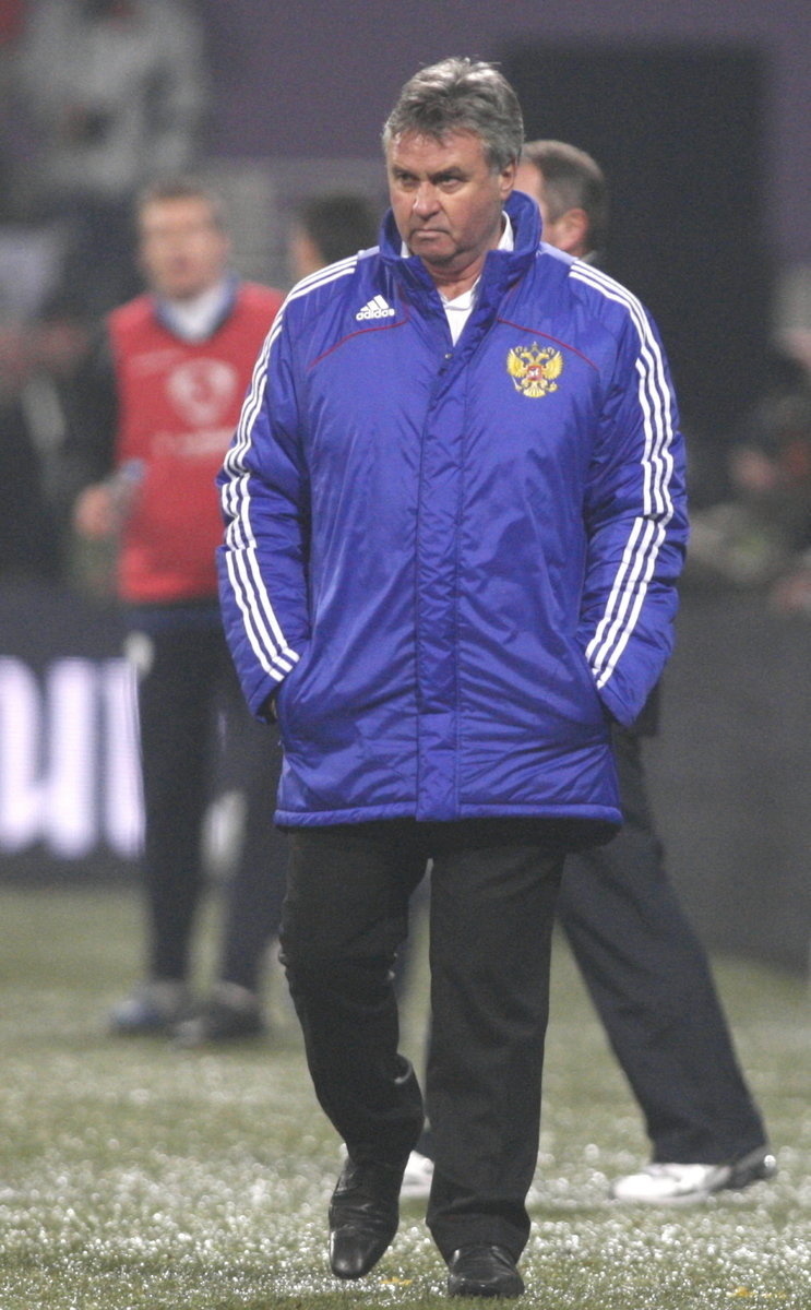 Tréner Ruska Guus Hiddink