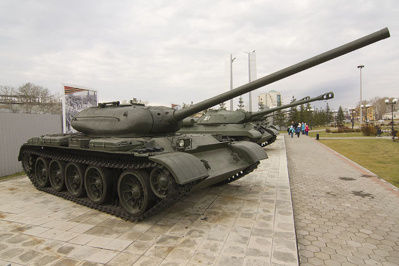 Tank T-54 vyvinuli koncom
