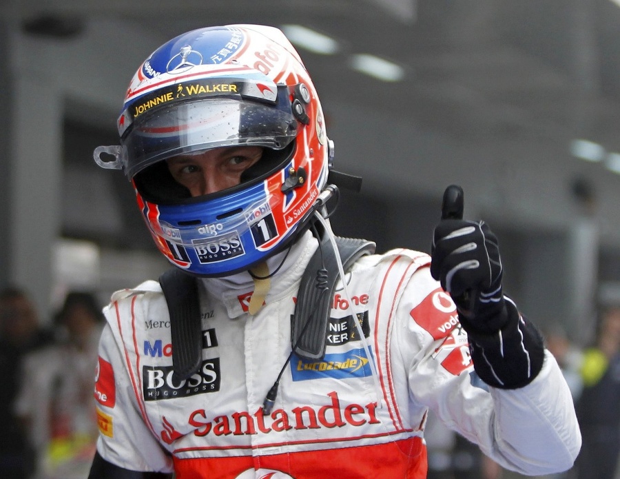 Anglický jazdec Jenson Button