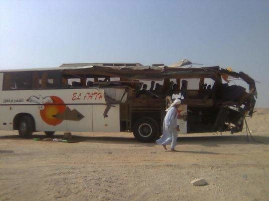 Vodič egyptskéhon autobusu nesmel