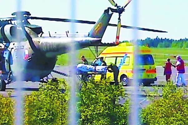 Zranenú ženu transportoval vrtuľník