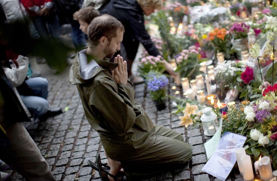 Nórsko smúti za obeťami