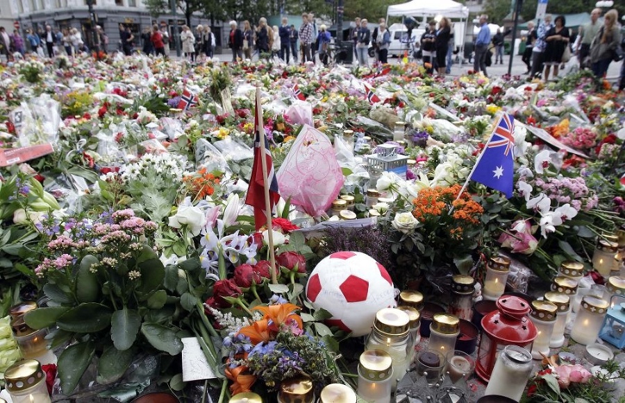 Nórsko smúti za obeťami