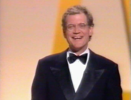 David Letterman uvádza Oscarov.
