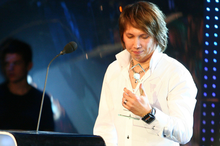 Peter Cmorík počas akcie Slávik 2009.