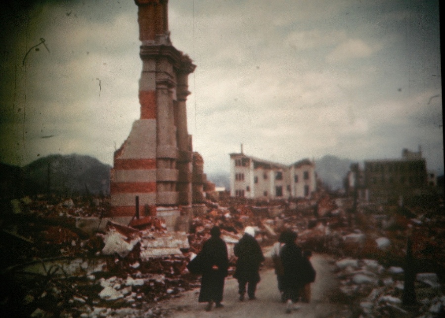 Takto vyzerala Hirošima po zničení atómovou bombou v roku 1945.