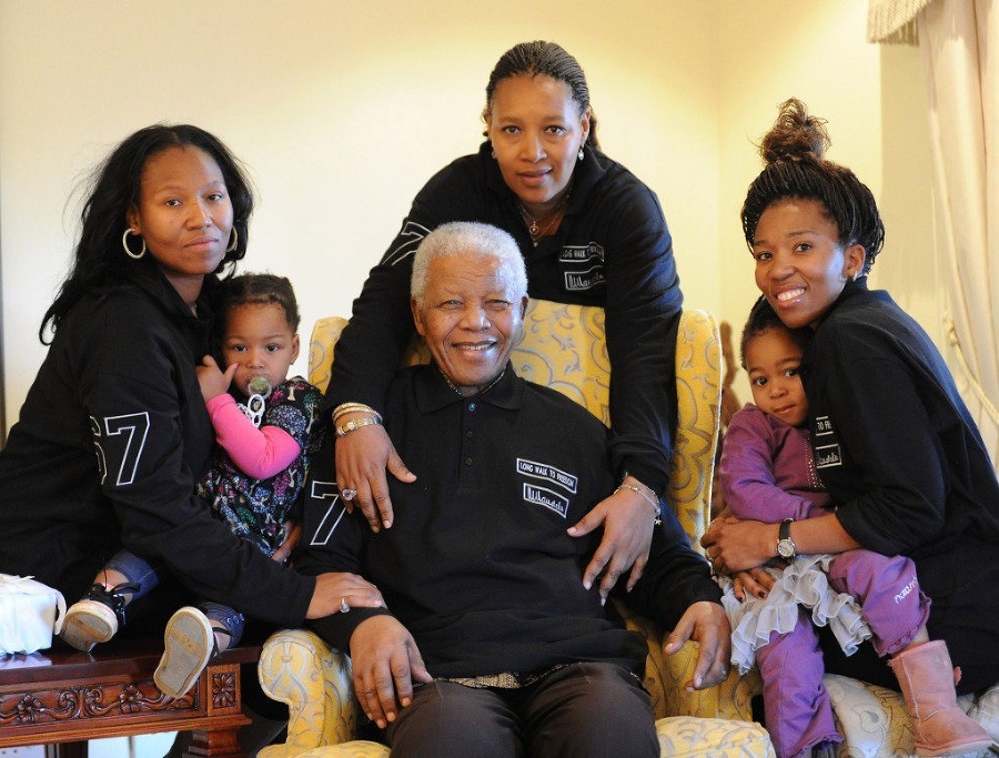 Nelson Mandela oslávil svoje