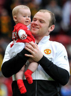 Wayne Rooney so svojim