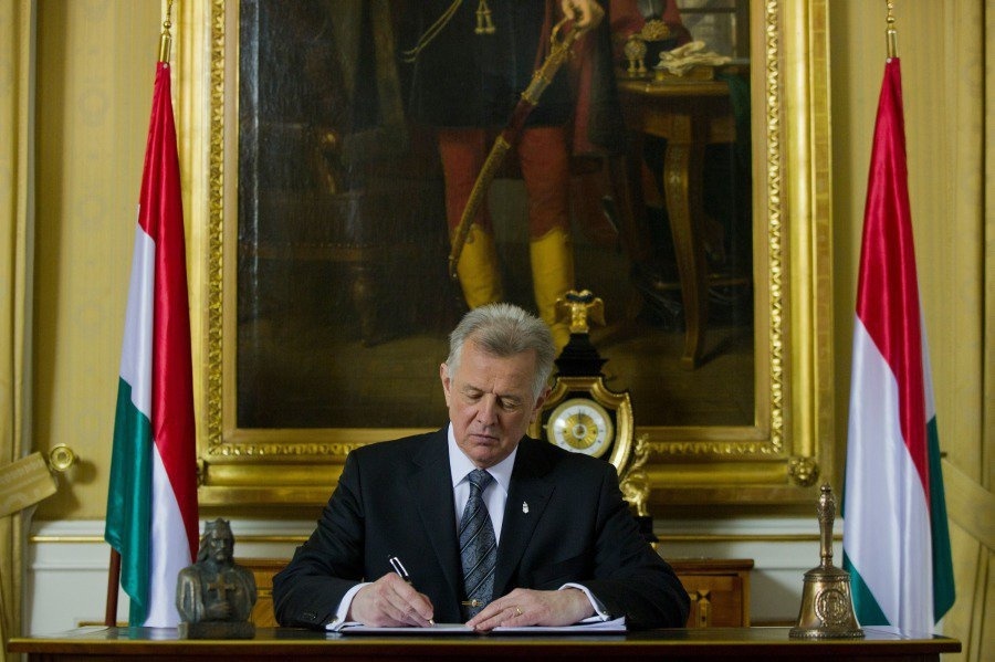 Maďarský prezident Pál Schmitt
