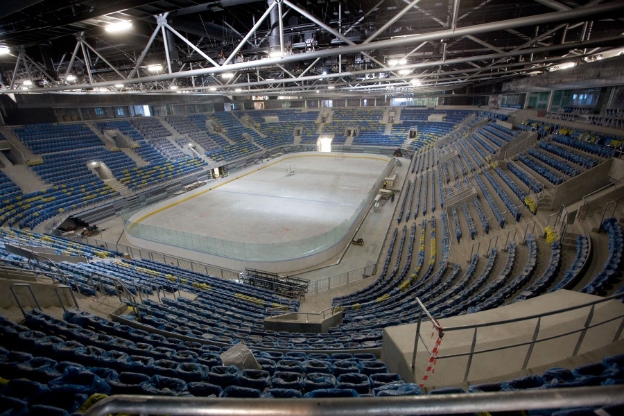Výstavba bratislavskej hokejovej haly