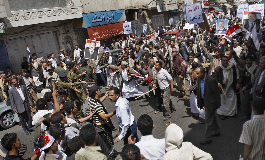 protest v Jemene
