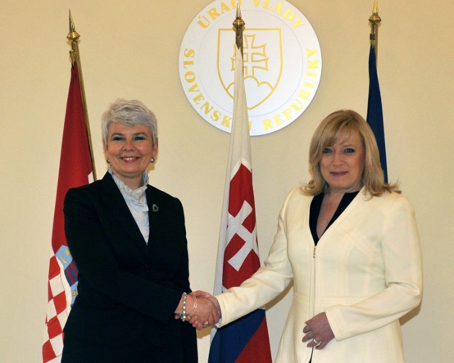 Chorvátska premiérka Jadranka Kosorová