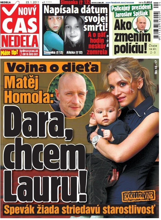 Nový Čas Nedeľa - 23.1.2011