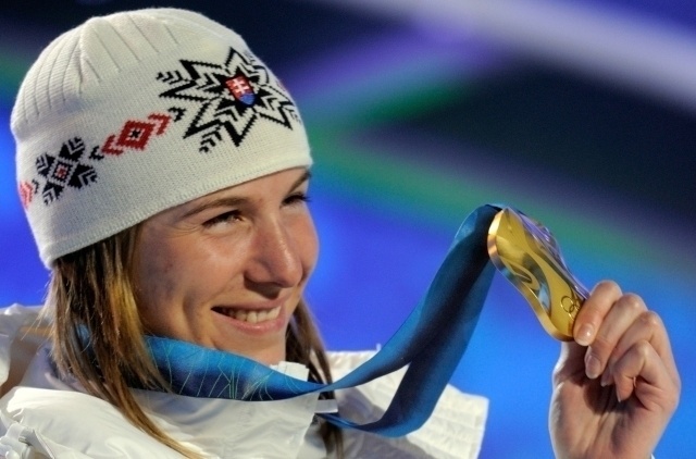 Anastasia Kuzminová so zlatou