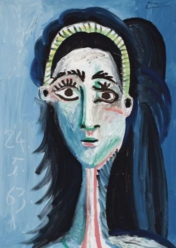 Picassov portrét jeho manželky
