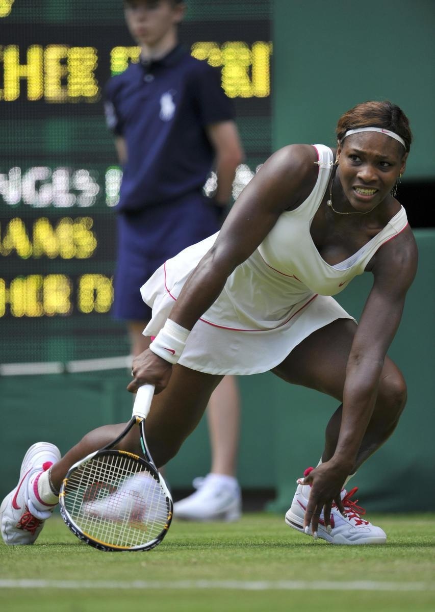 Tenistka Serena Williamsová.