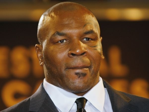 Mike Tyson v Cannes na premiére životopisného dokumentu.